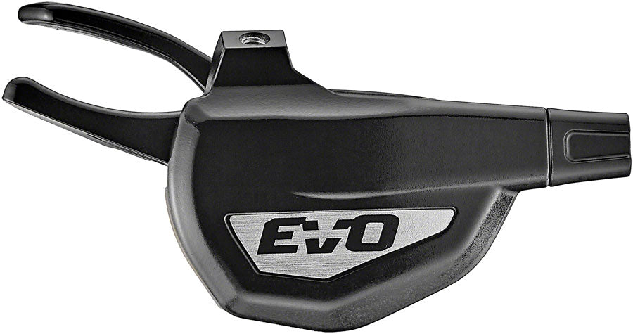 TRP SL-M9050-12R EVO Shifter - Rear, 12-Speed, With Discrete Clamp, MatchMaker Compatible, 2400mm Shift Cable, Black/Silver