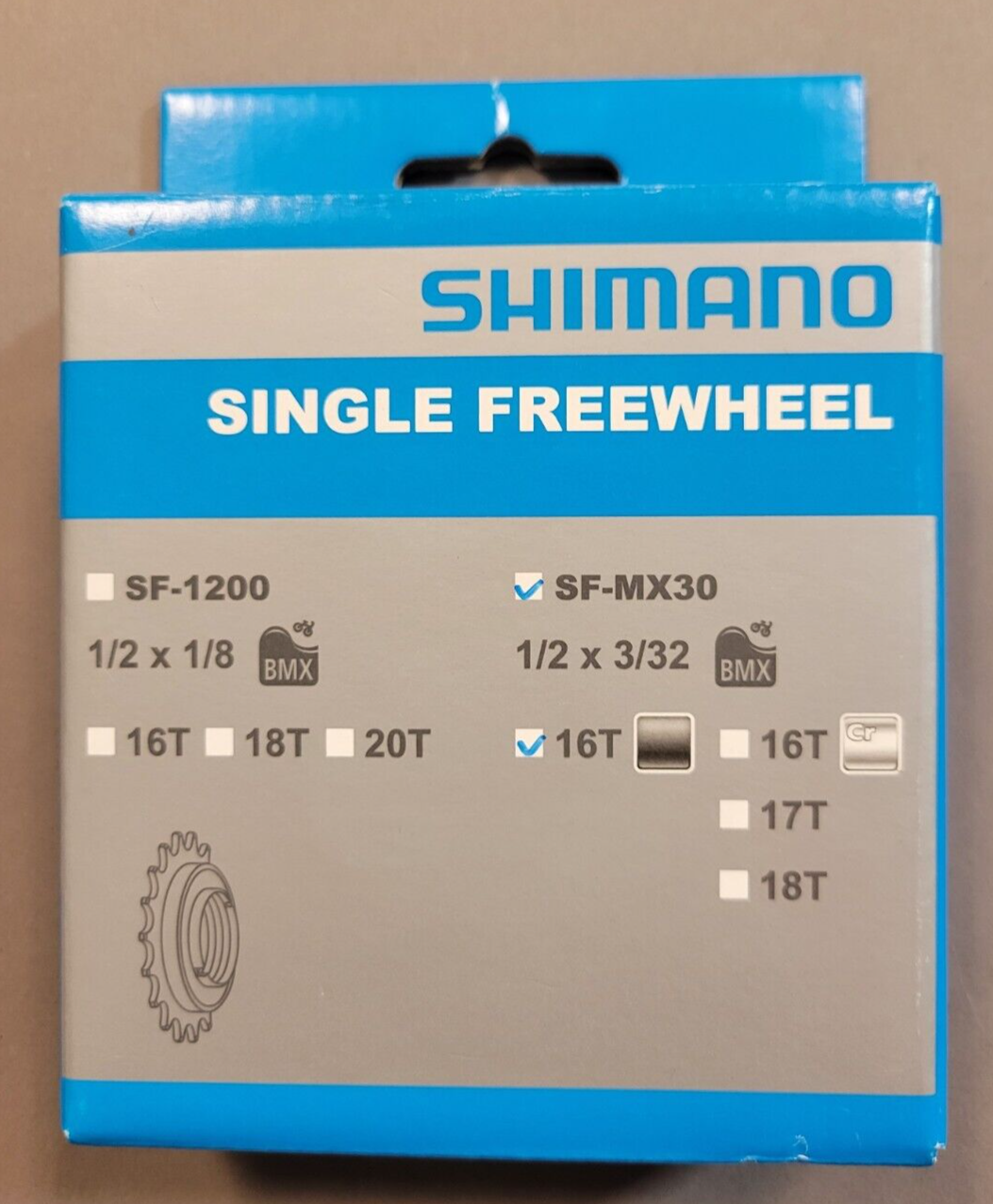 Shimano top mx30 freewheel