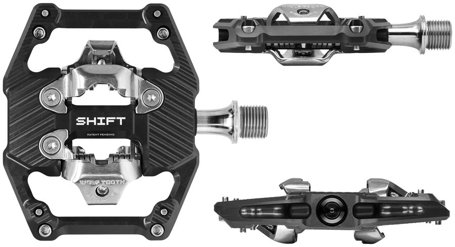 wolf-tooth-shift-gravity-clipless-pedals-dual-sided-clipless-alloy-9-16-black-pair-shimano-spd