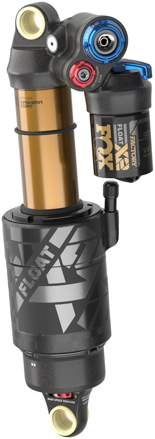 FOX FLOAT X2 Factory Rear Shock - Metric, 210 x 52.5 mm, 2-Position Lever, Kashima Coat