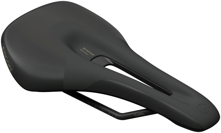 Ergon SR Allroad Saddle - Chromoly, Black, Women's, Small/Medium