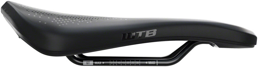 WTB Rocket Saddle - Steel, Black, Medium, Fusion Form