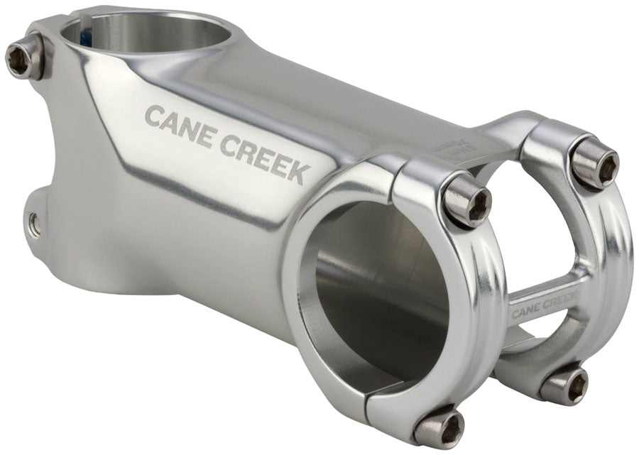Cane Creek GXC Stem - 80mm, 31.8 Clamp, +/-6, 1 1/8", Polished Silver
