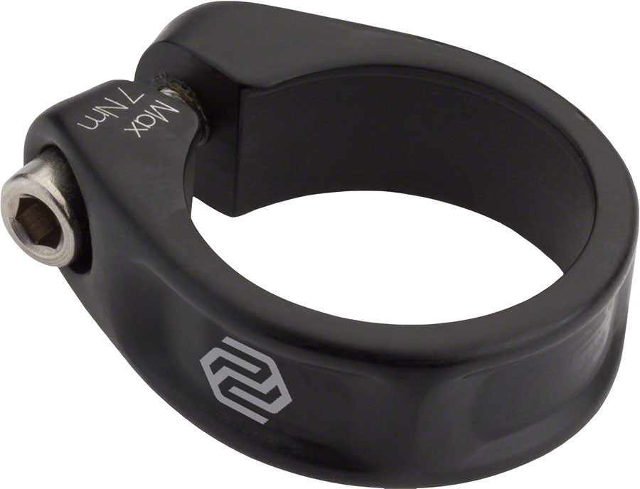 Promax FC-1 Seatpost Clamp - 25.4mm, Bolt-On, Black