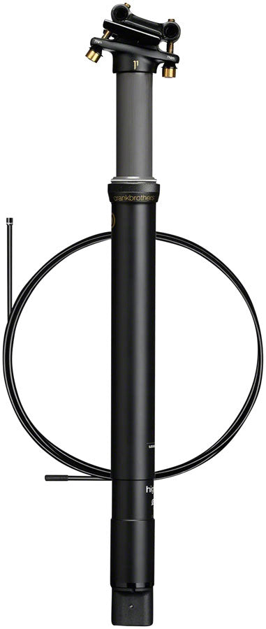 Crankbrothers Highline 11 Dropper Seatpost - 31.6, 100mm, Black