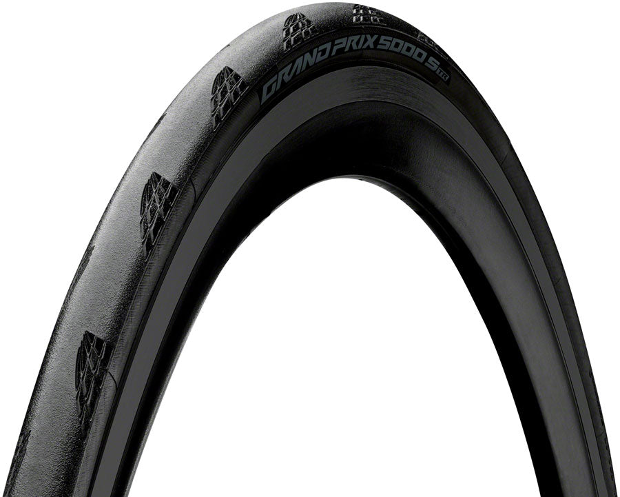 Continental Grand Prix 5000 S TR Tire - 700 x 28, Tubeless, Folding, Black/Tour de France Limited Edition, BlackChili, Vectran, Lazer Grip