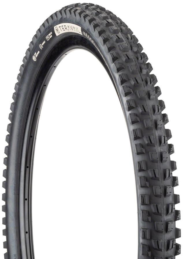 Teravail Kessel Tire - 29 x 2.5, Tubeless, Folding, Black, Durable, Grip Plus Compound