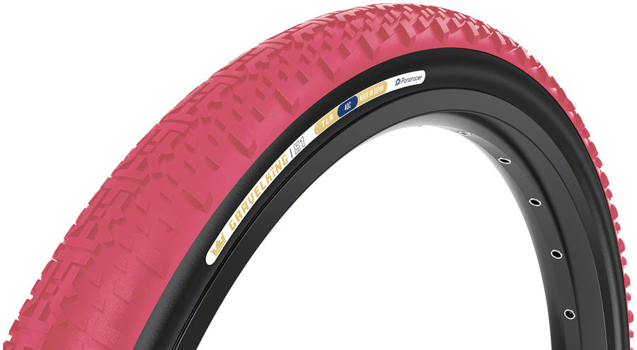 Panaracer GravelKing X1 Tire - 700 x 40, Tubeless, Folding, Cranberry/Black