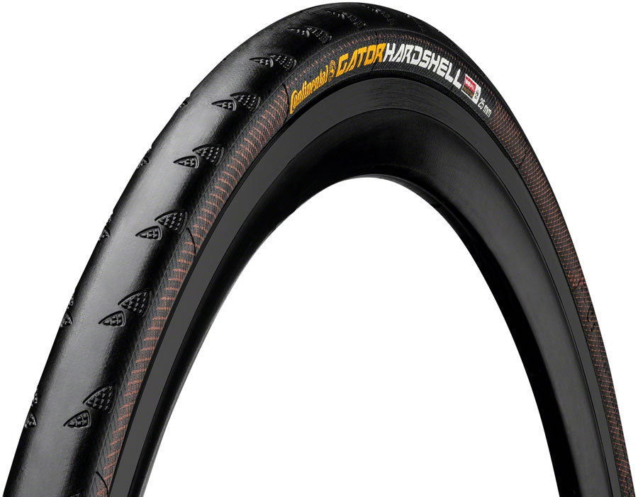 Continental Gator Hardshell Tire - 700 x 23, Clincher, Wire, Black, Hardshell