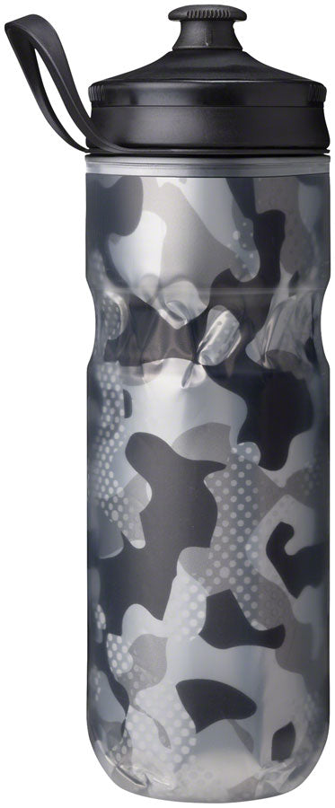 Hydrapak Polar Sport Contender Insulated Water Bottle - 20oz, Black