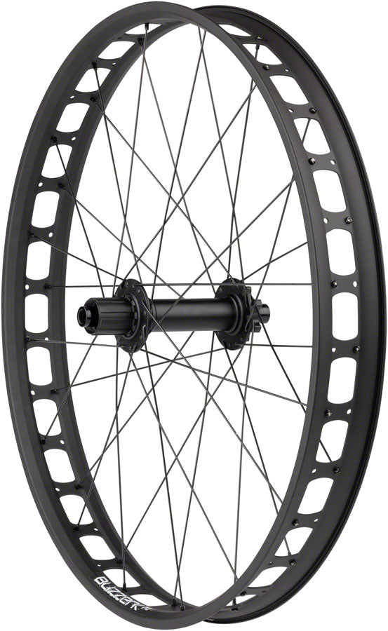 Quality Wheels Bear Pawls / Blizzerk Rear Wheel - 26" Fat, 12 x 197mm, 6-Bolt, HG 11 MTN, Black