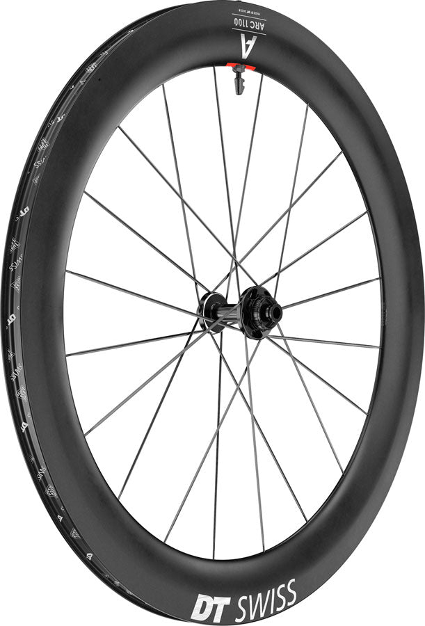 DT Swiss ARC 1100 DiCut 65 Front Wheel - 700, 12 x 100mm, Center-Lock, Black
