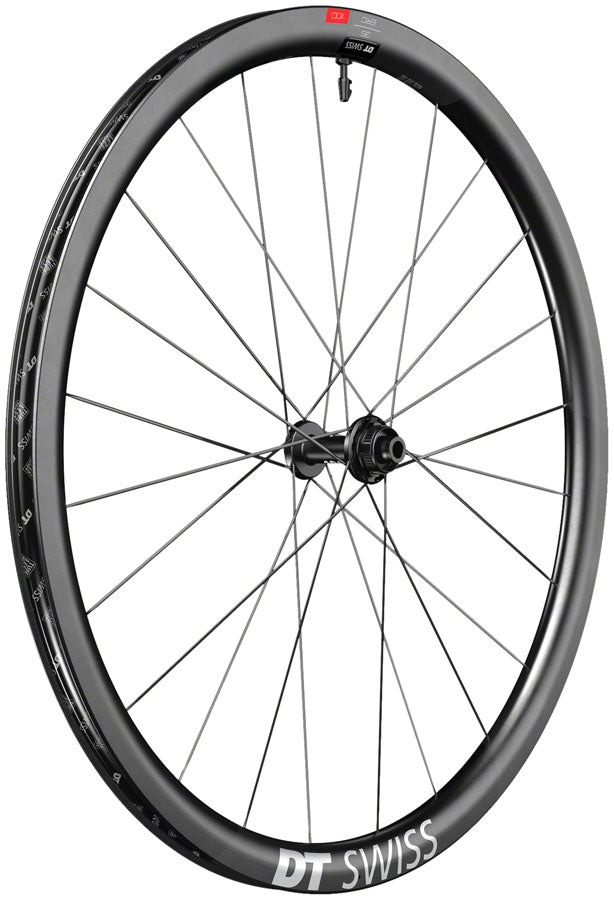 DT Swiss ERC 1100 DiCut 35 Front Wheel - 700, 12 x 100mm, Center-Lock, Black