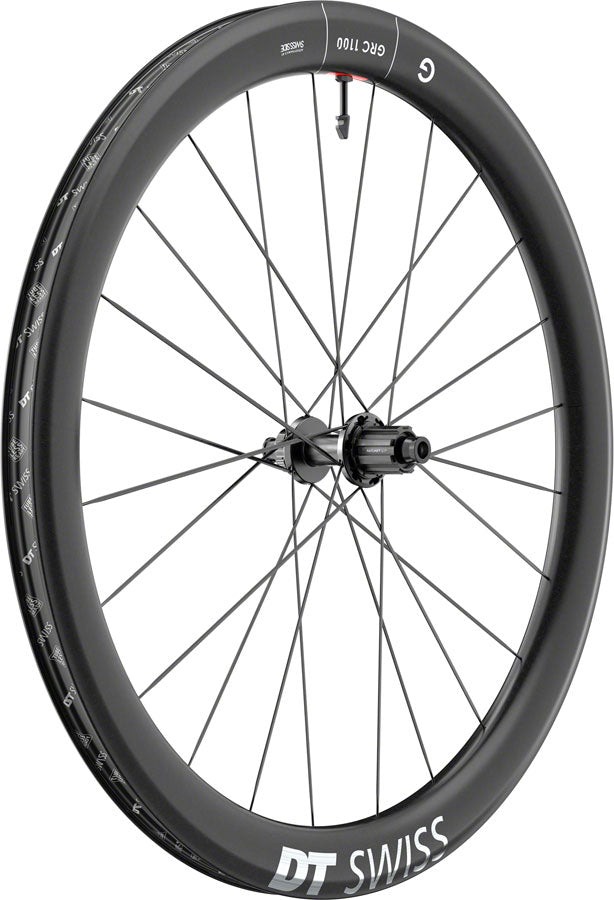 DT Swiss GRC 1100 DICUT 50 Rear Wheel - 700c, 12 x 142mm, Center-Lock, N3W, Ratchet EXP 36, Black