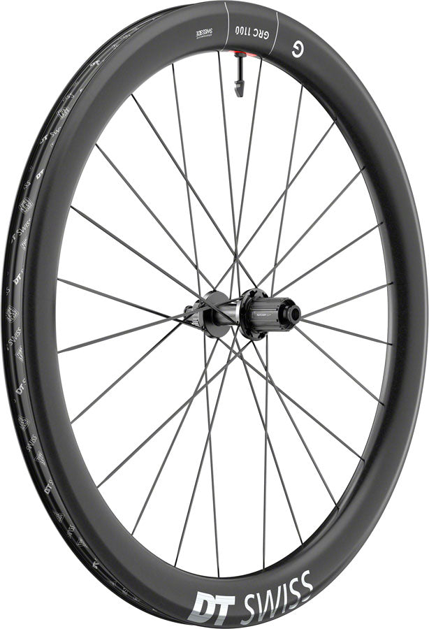 DT Swiss GRC 1100 DiCut 50 Rear Wheel - 700c, 12 x 142mm, Center-Lock, HG11 Road/XDR, Ratchet EXP 36, Black