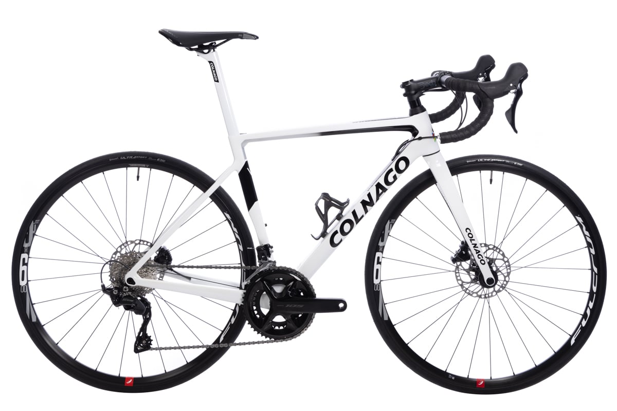 Colnago V3 Shimano 105 Disc Brake Road Bike MKWK Black White 50s