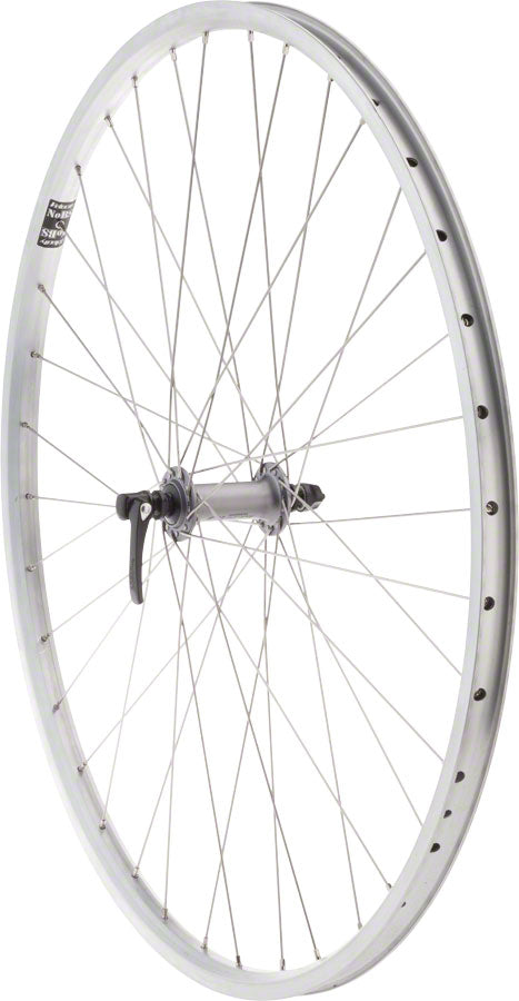 Silver Heavy Duty Velocity NoBS 700c 36h Hybrid Cyclocross Road Mountain bike Front Wheel Rim Brake