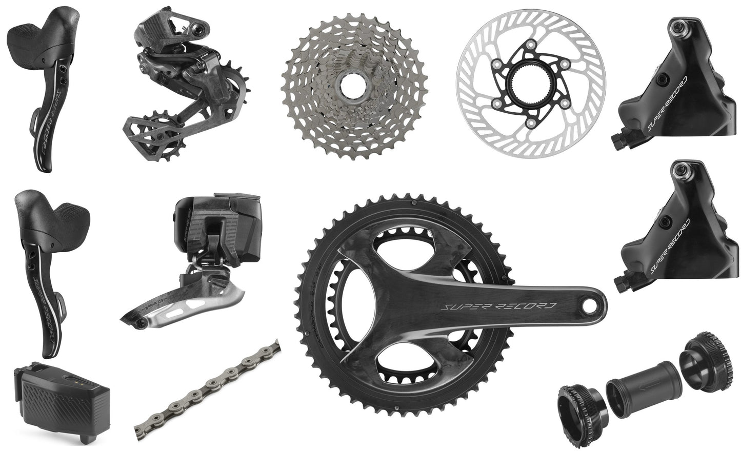 Campagnolo Super Record Wireless 13 Speed Hydraulic Disc Brake Complete Groupset