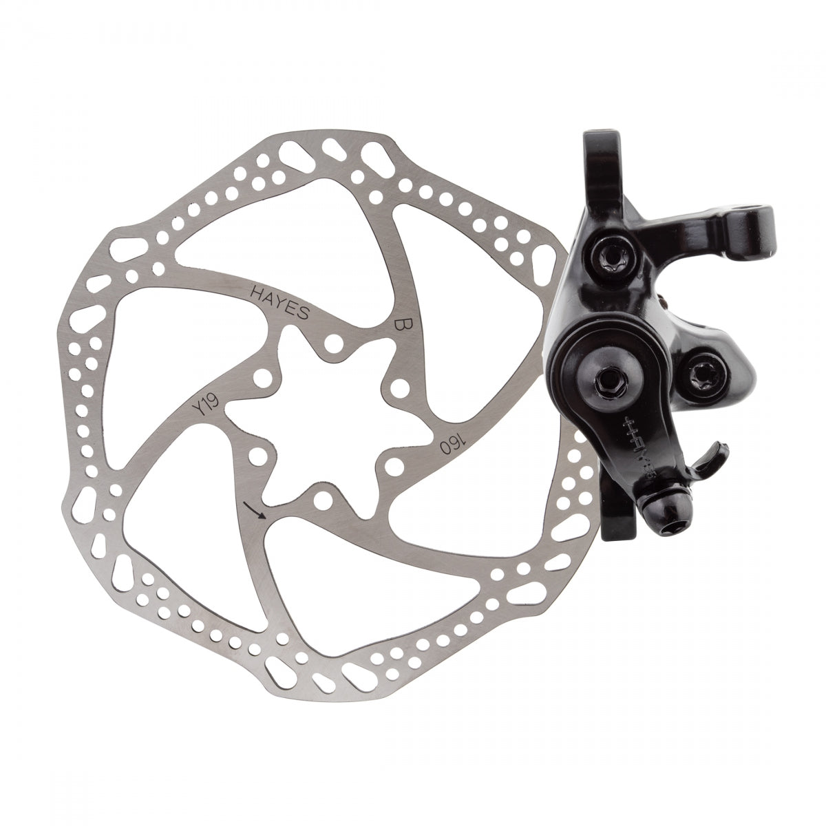 Brake Disc Hayes Mech Mx5 V Ft/Rr 160 Bk