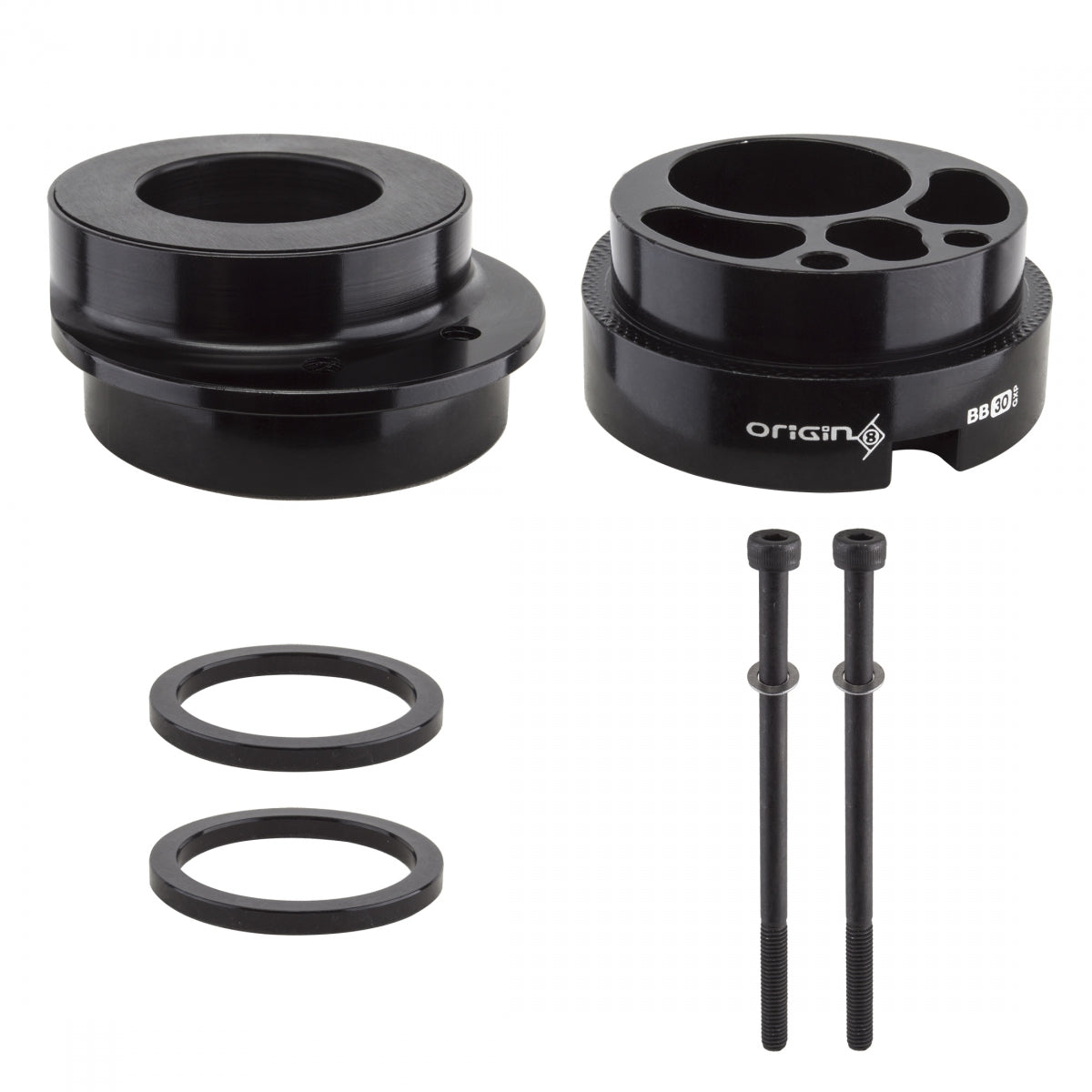 Origin8 Revolvr Eccentric 30 Adapter Set 30 To Sram GXP Road/Mountai Black