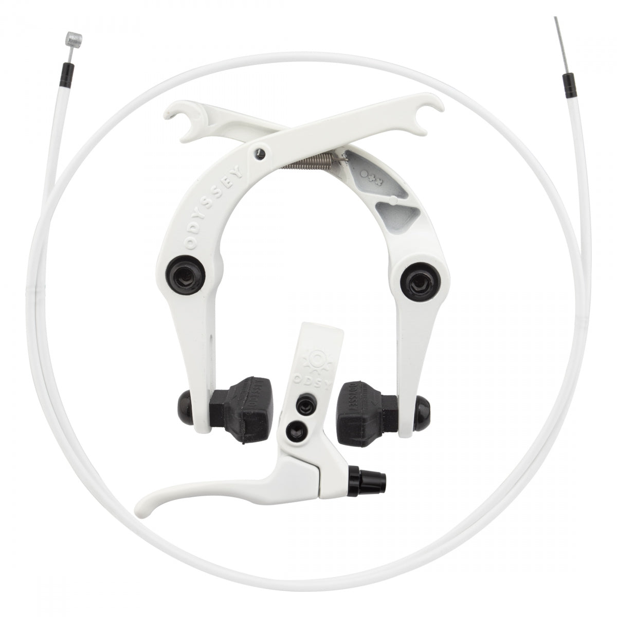 Brakeset Ody Springfield Wh W/Lvr/Cbl