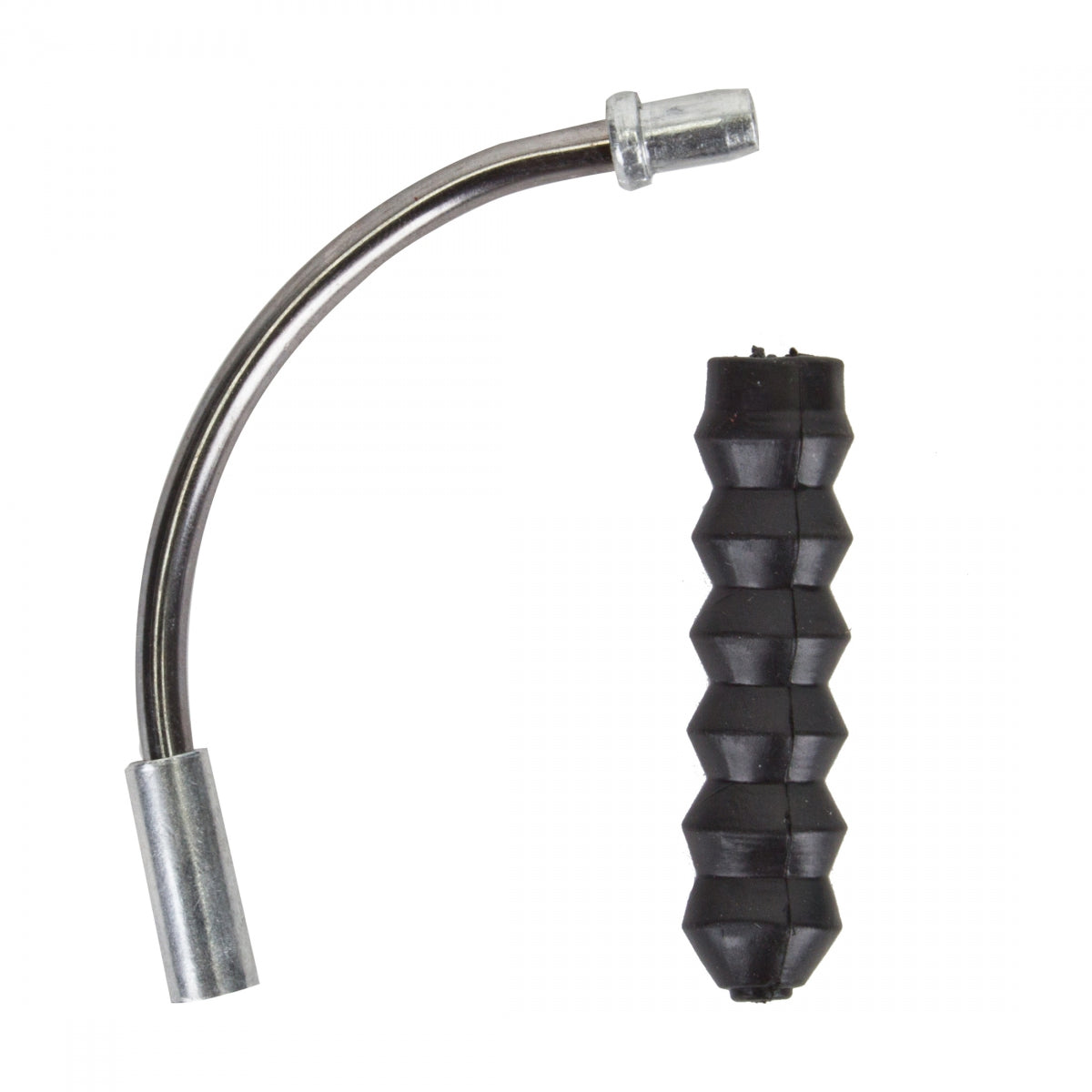 Clarks V-Brake Noodle Cable Guide, 90D with Boot