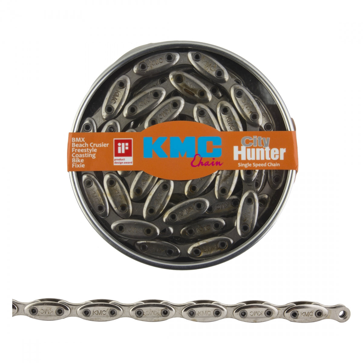 Chain Kmc 1/2X1/8 City Hunter 1S Sl 112L