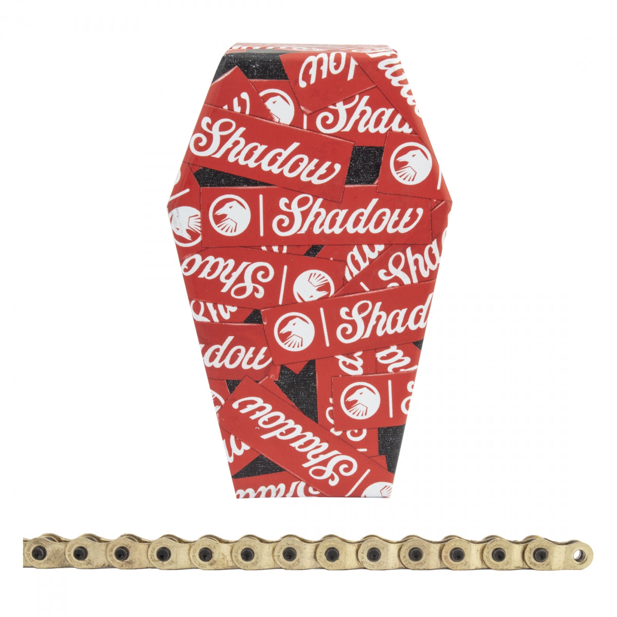 The Shadow Conspiracy Interlock V2 Chain - Single-Speed, 1/2 x 1/8, Gold, 98 Links