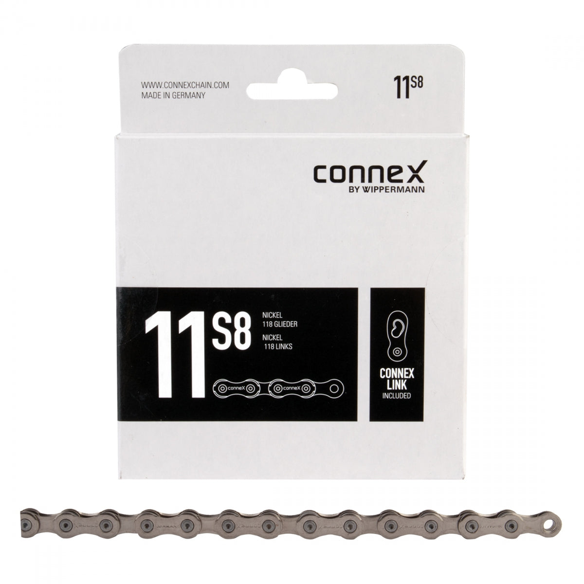 Chain Connex 11S8 11 Speed Silver 118 Links – Velo Mine