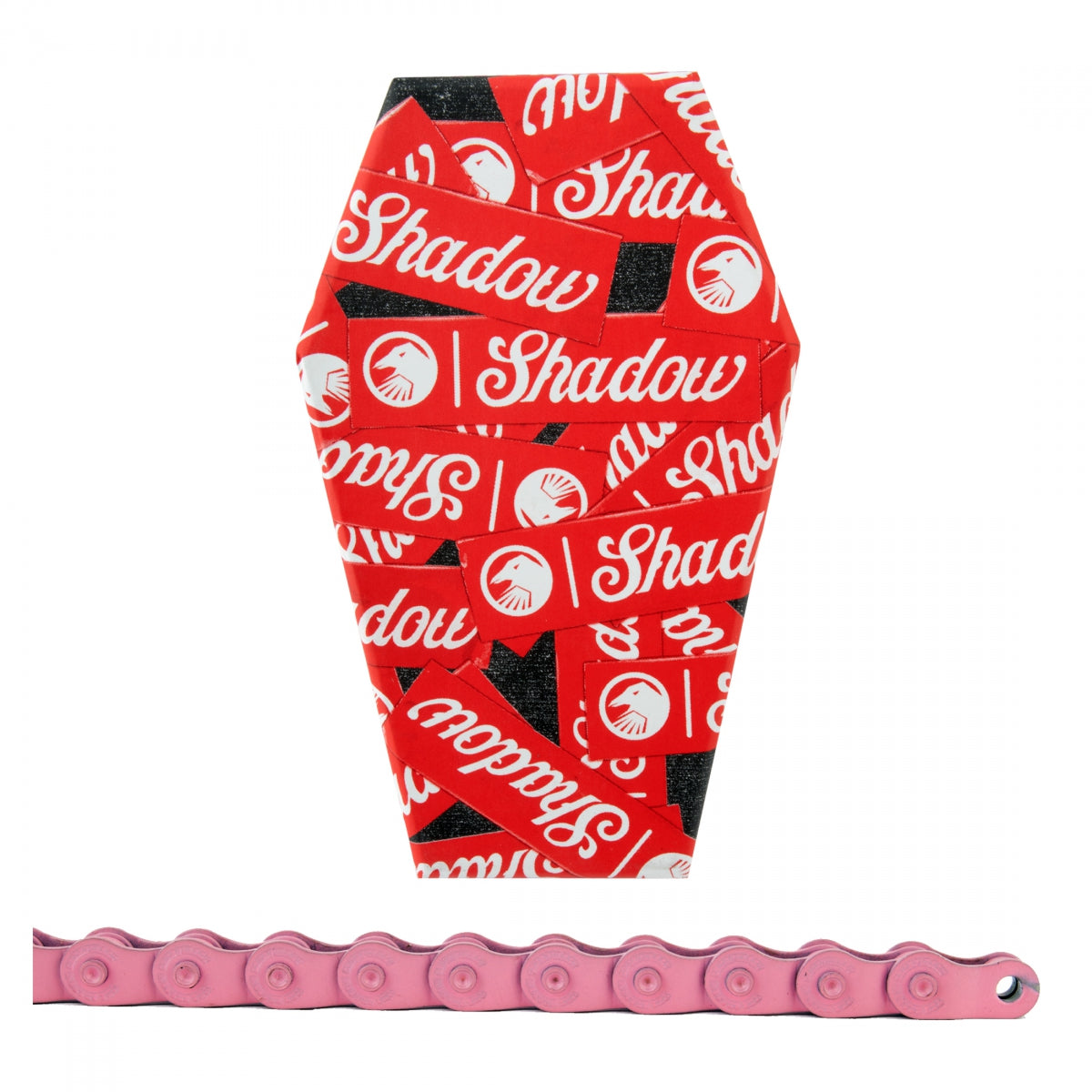 The Shadow Conspiracy Interlock V2 Chain - Single-Speed, 1/2 x 1/8, Pink, 98 Links