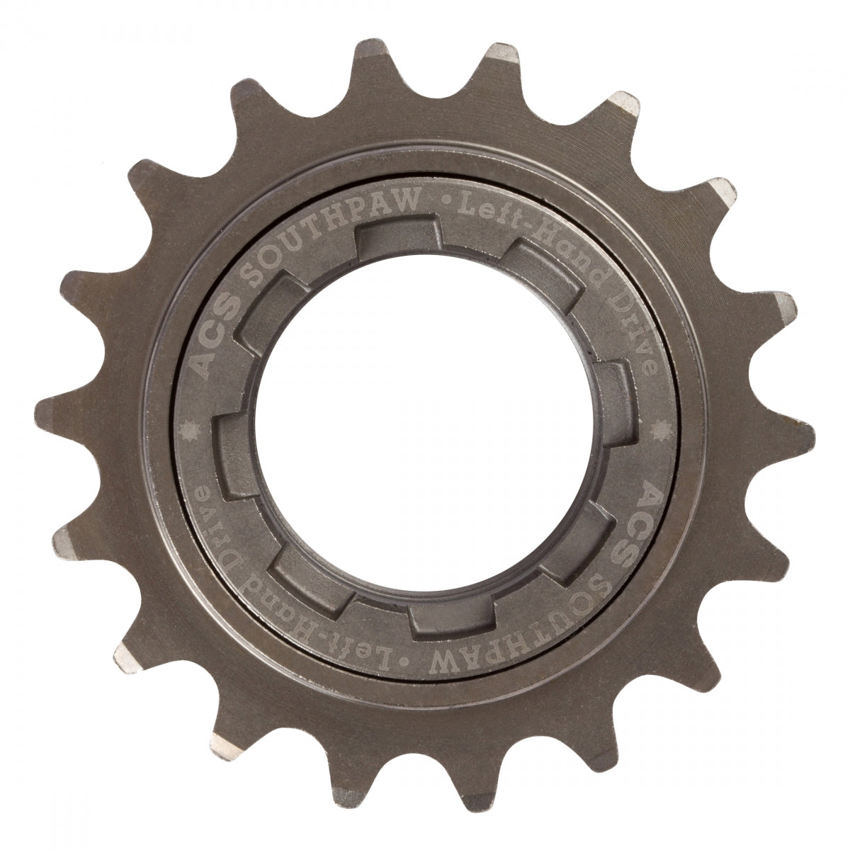 ACS Southpaw Freewheel Freewheel SINGLE ACS 18T SOUTHPAW LHD GY 3/32