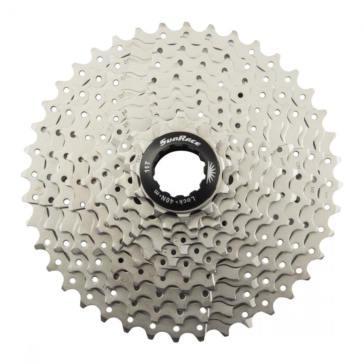 SunRace MS3 Cassette - 10 Speed, 11-40t, Silver