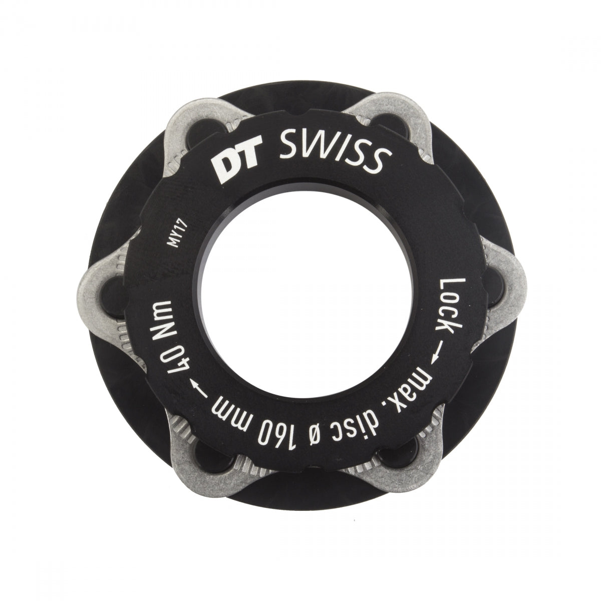 DT Swiss Disc Brake Adaptor - Centerlock to 6 Bolt, QR/12mm