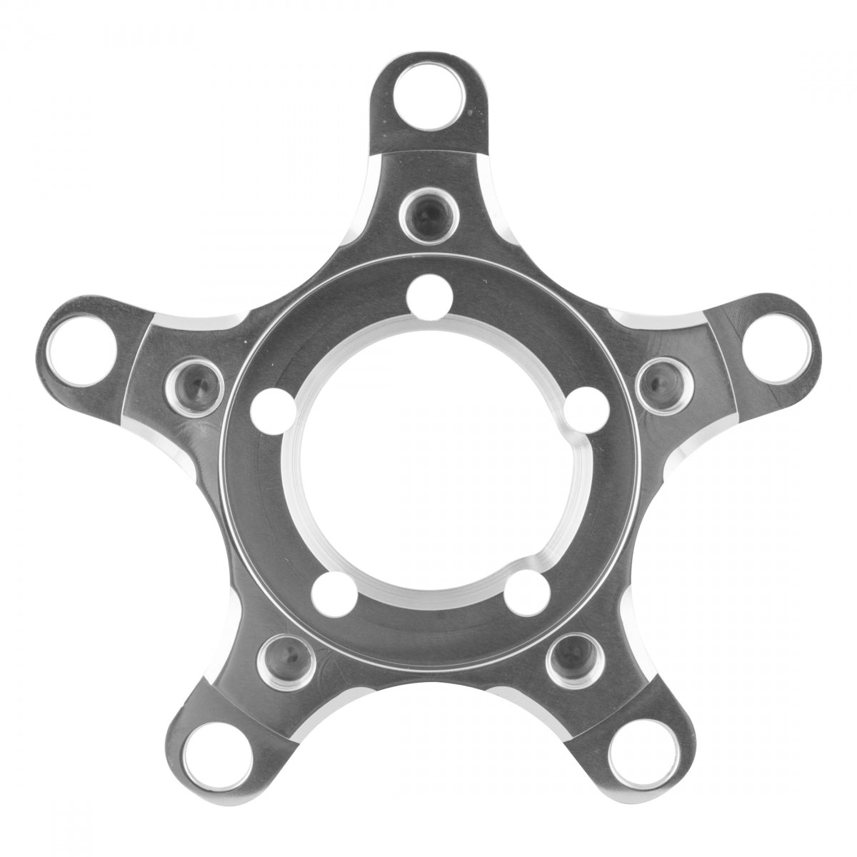 SunXCD Chainring Spider, 50/110mm 5-Bolt, Alloy, Silver