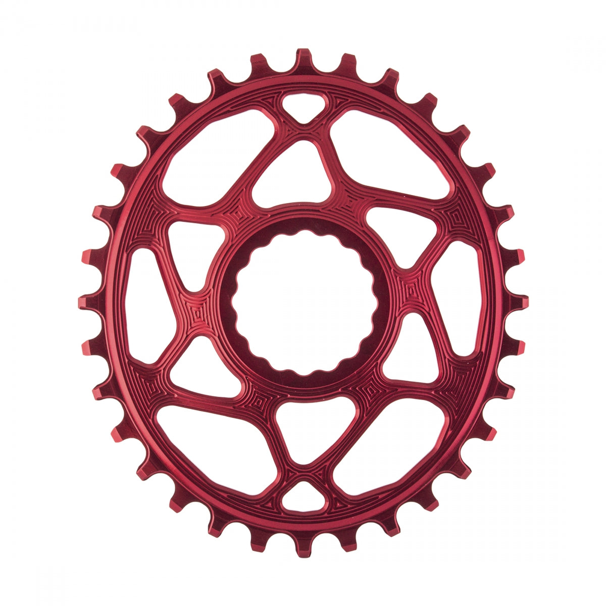 AbsoluteBLACK Raceface Cinch Oval Direct N/W Boost148 Chainring, 32T, Red