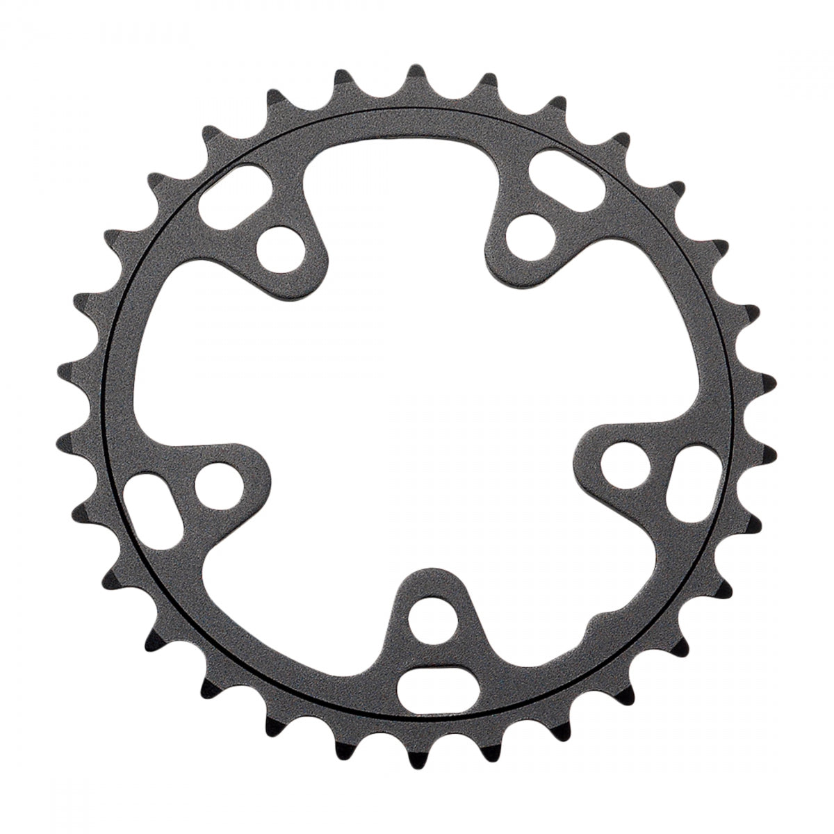 FSA Pro Road Chainring, 74mm x 30T, 5-Bolt, Triple, Steel, Black