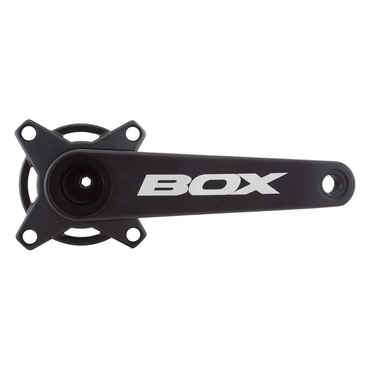 BOX BMX Vector M35 Alloy 175mm 1-Speed BB30/PF30 Crankset Black