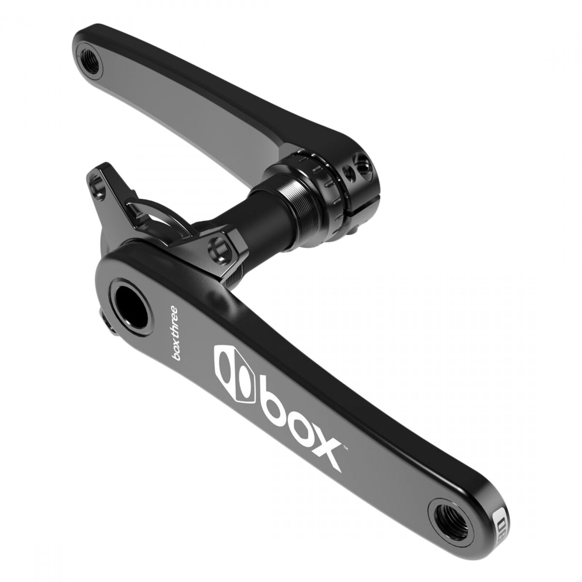 BOX Three 170mm 1-Speed 24 mm Spindle Crankset Black