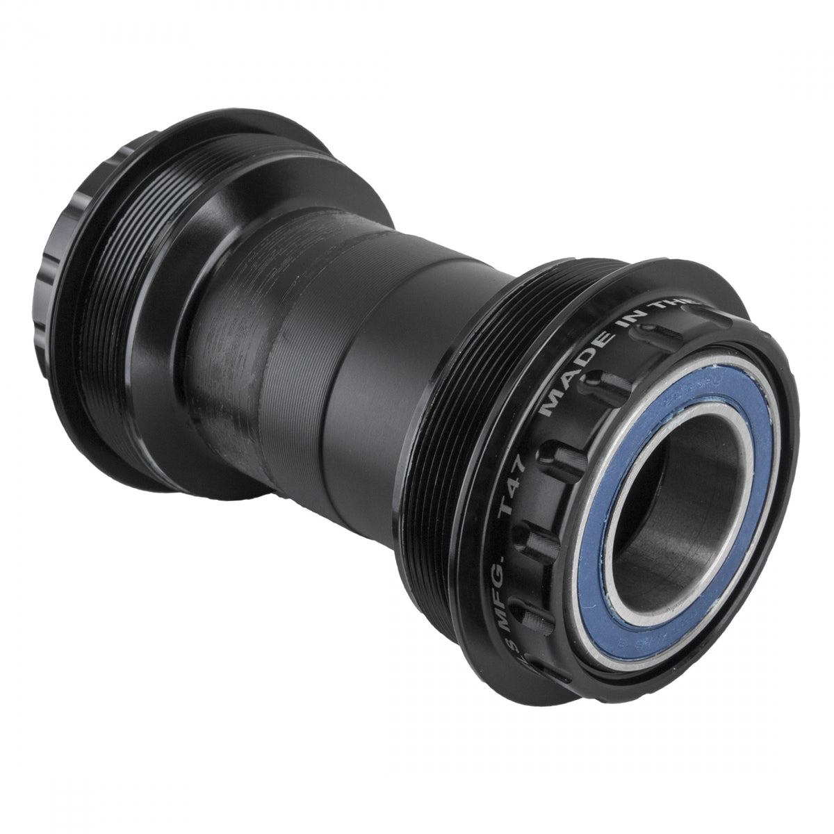 Wheels Manufacturing T47 Outboard Bottom Bracket T47, BSA, Threaded, Press Black