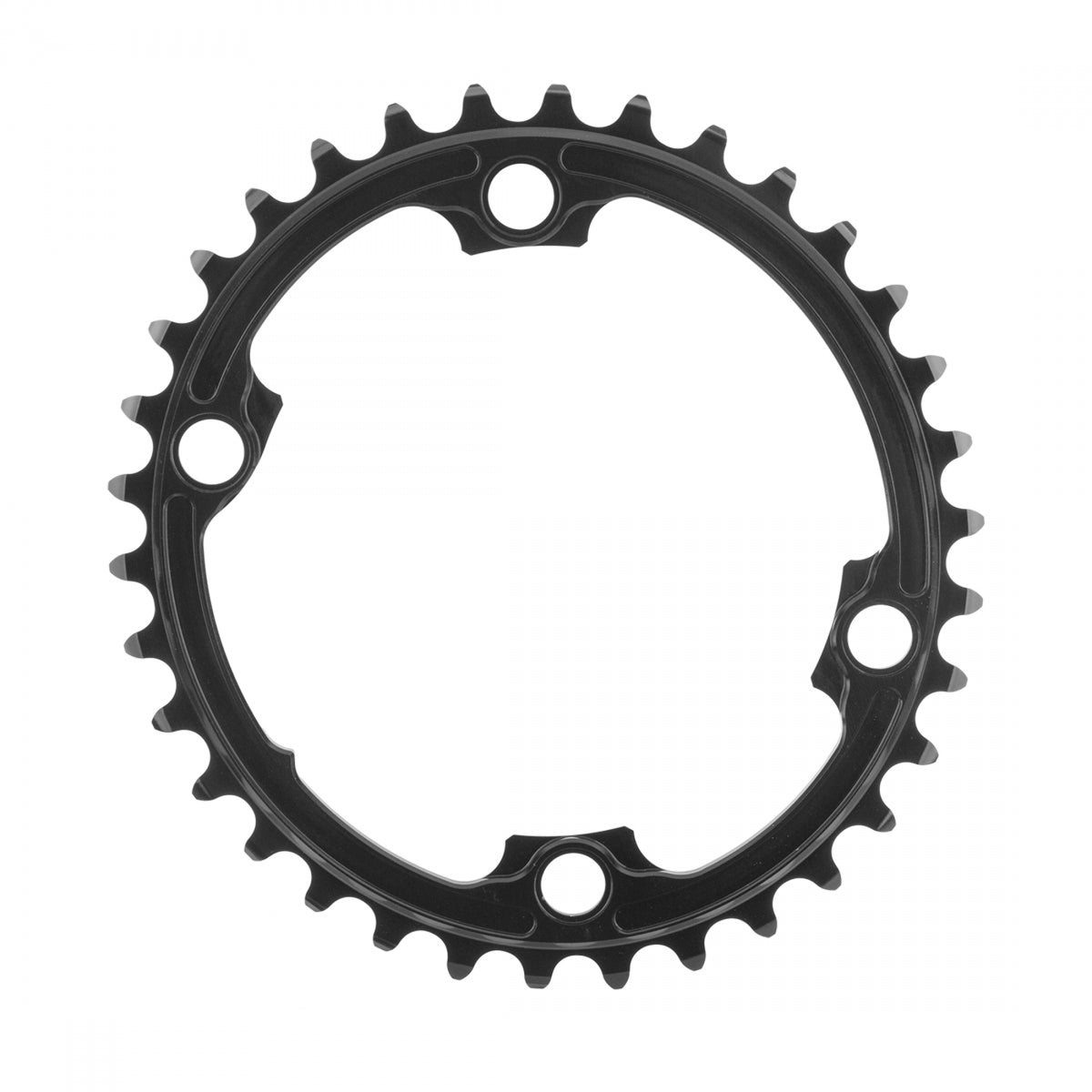 Chainring Absoluteblack Oval 110Mm 34T 4B 2X 9100 Bk
