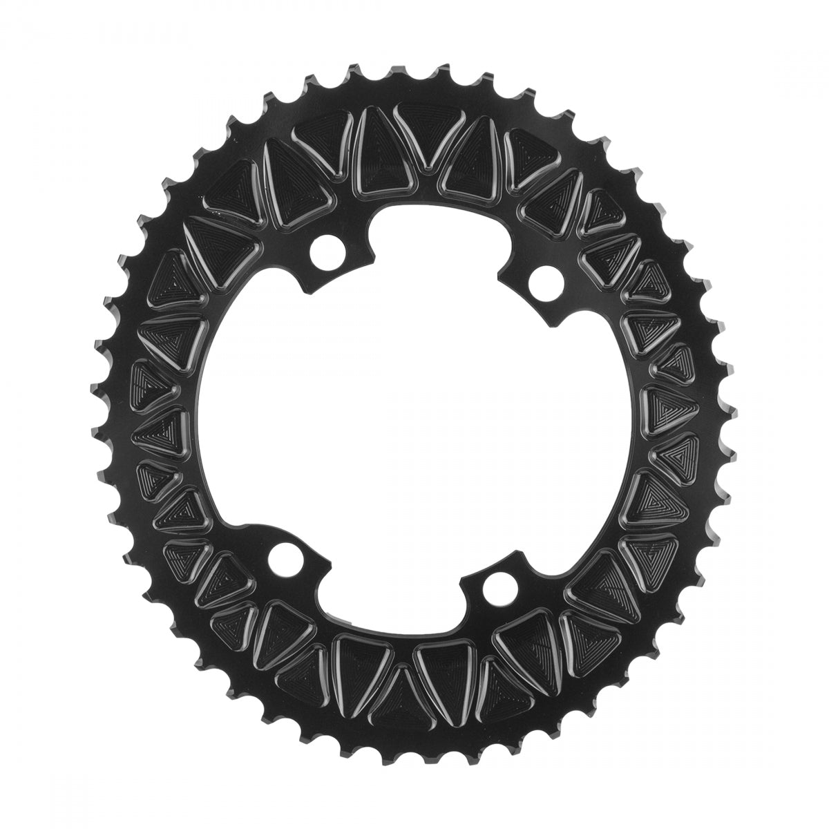 Chainring Absoluteblack Oval 110Mm 48T 4B 2X 9100 Bk