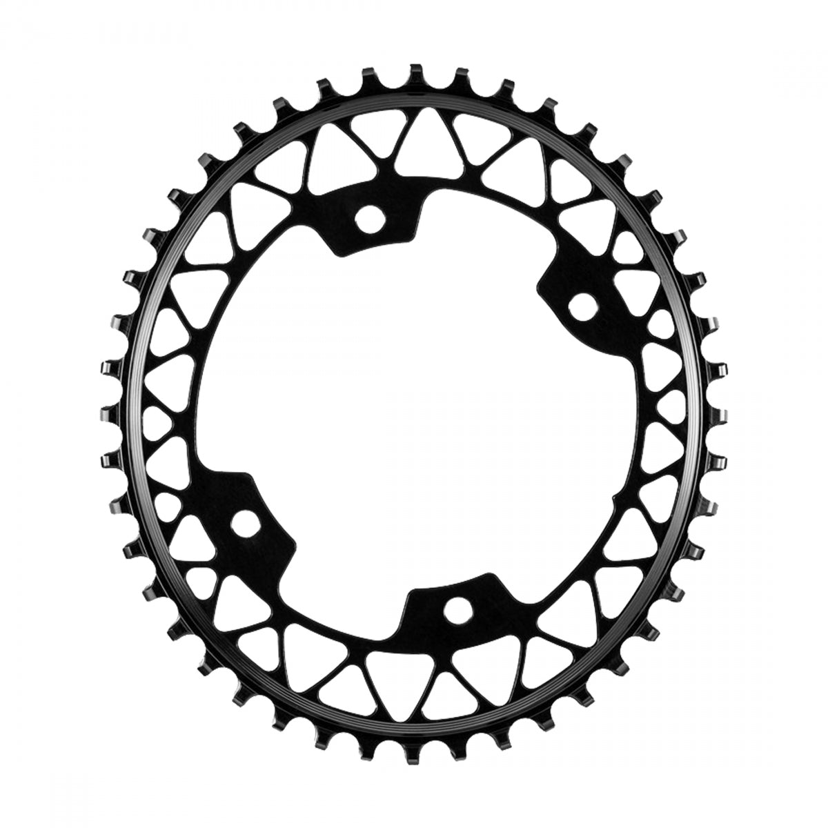 Chainring Absoluteblack Oval 110Mm 44T 4B Gravel 1X Bk