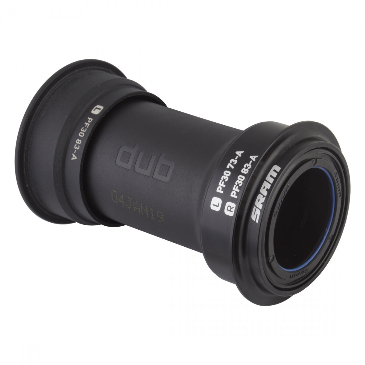 SRAM DUB PressFit30 Bottom Bracket - PF30, 83mm, Road, Cannondale Ai, Black