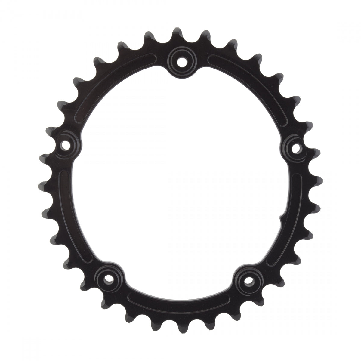 Chainring Absoluteblack Oval 110Mm 32T 5B 2X Subcompact Bk
