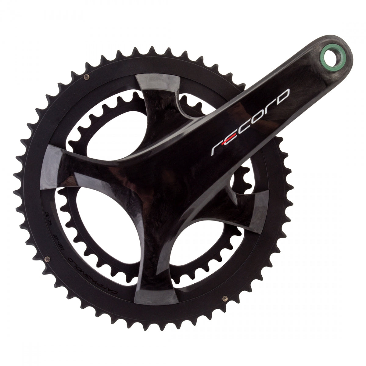 CAMPAGNOLO Record Ut 165mm 52/36T 2-Speed Ultra-Torque Crankset Black