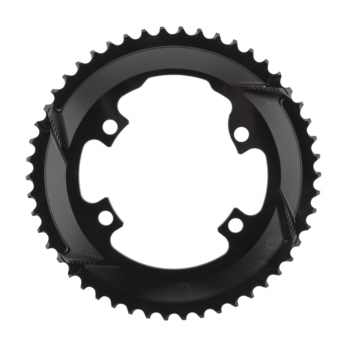 Chainring Absoluteblack 110Mm 50T 4B Asymmetric 2X Bk R9100/8000