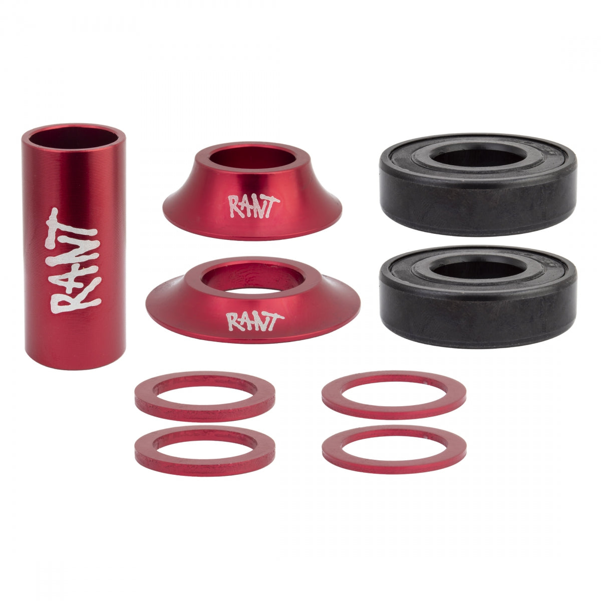 Rant Set Bang Ur Mid 19Mm Sealed Rd Bottom Bracket Press Fit Red