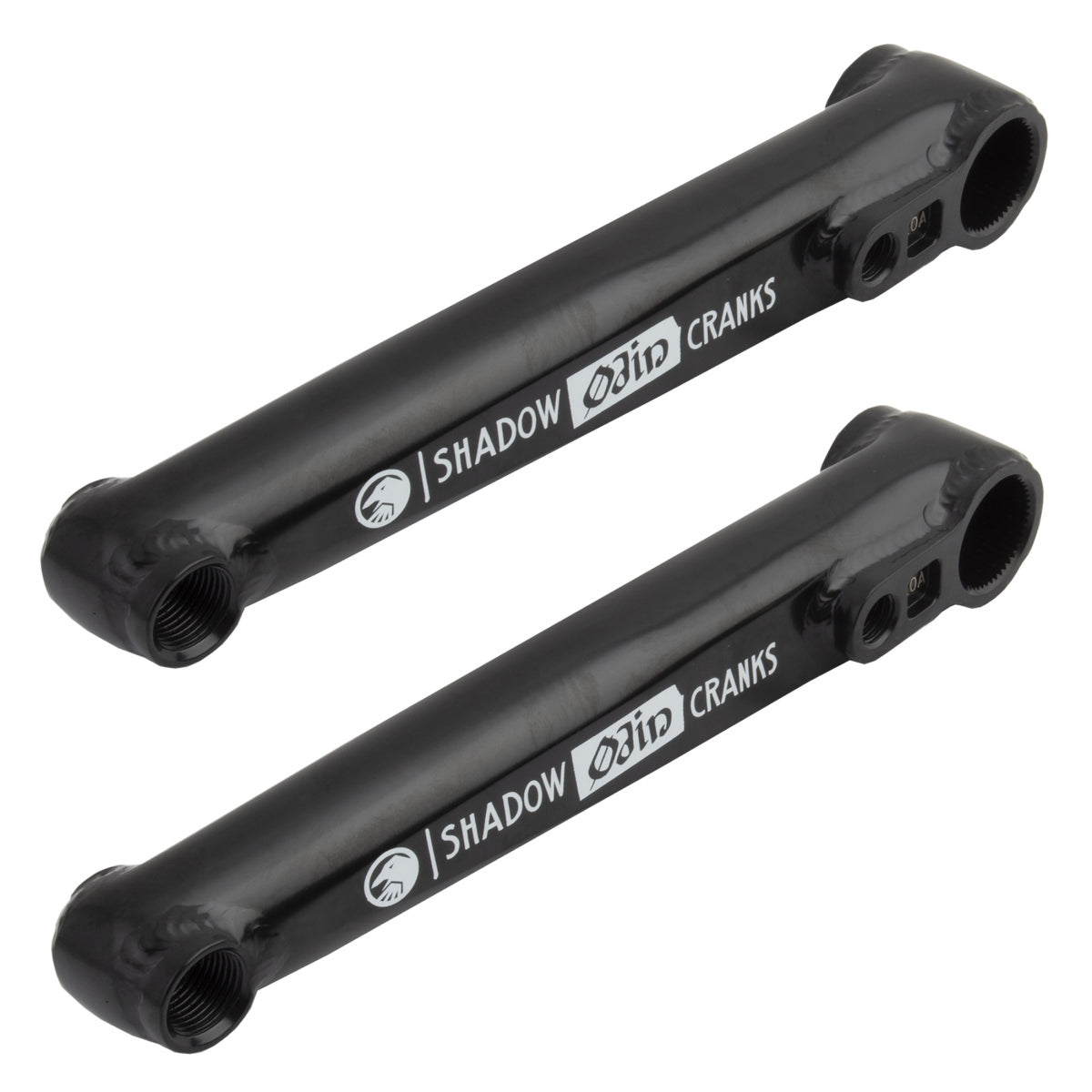 Shadow Odin RHD/LHD 160mm 1-Speed 22 mm Spindle Crankset Black
