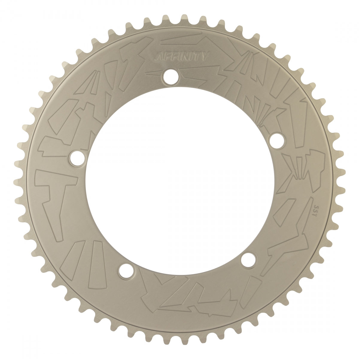 Chainring Affinity Pro 144Mm 55T Aly Hard-Ano Gy