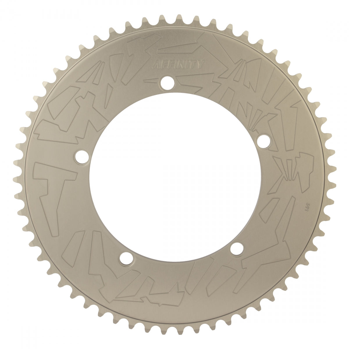 Chainring Affinity Pro 144Mm 59T Aly Hard-Ano Gy
